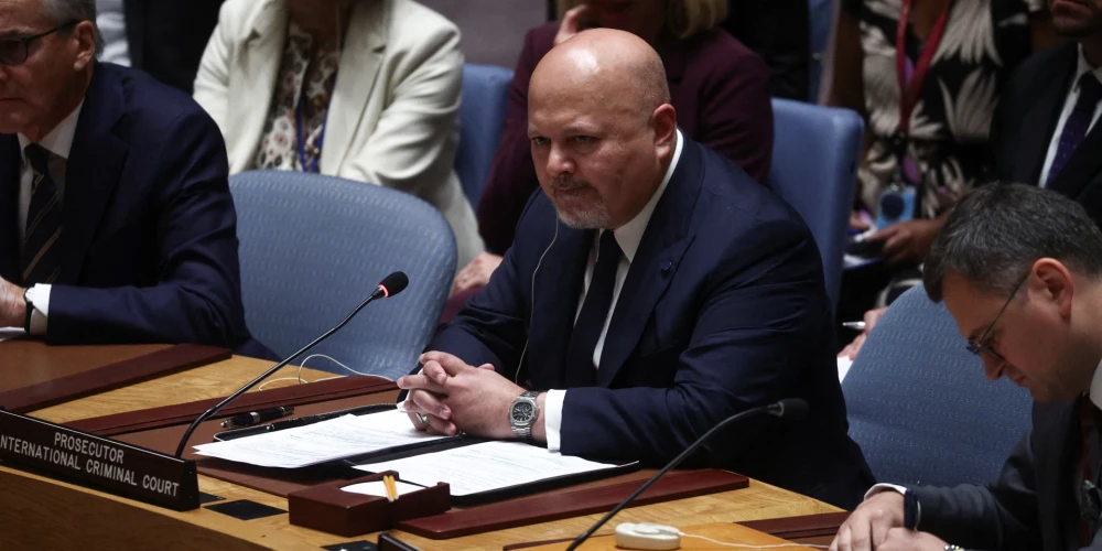 Starptautiskās krimināltiesas galvenais prokurors Karims Hans.