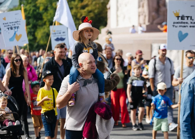 Jau šo svētdien Rīgā notiks vienpadsmitais Tēva dienas gājiens un festivāls