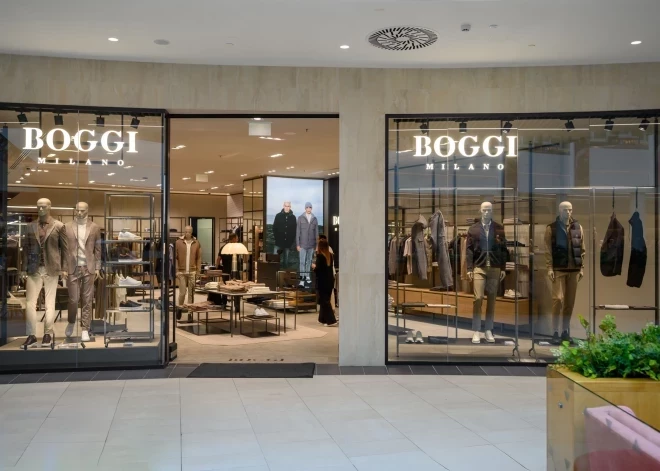 Легенда итальянской моды Boggi Milano открыл первый магазин в странах Балтии в Spice