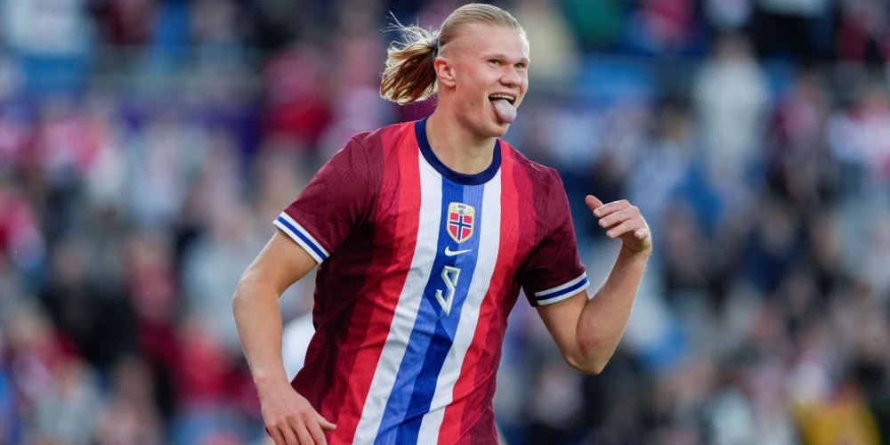 Ērlings Brauts Holanns (foto: Scanpix / EPA)