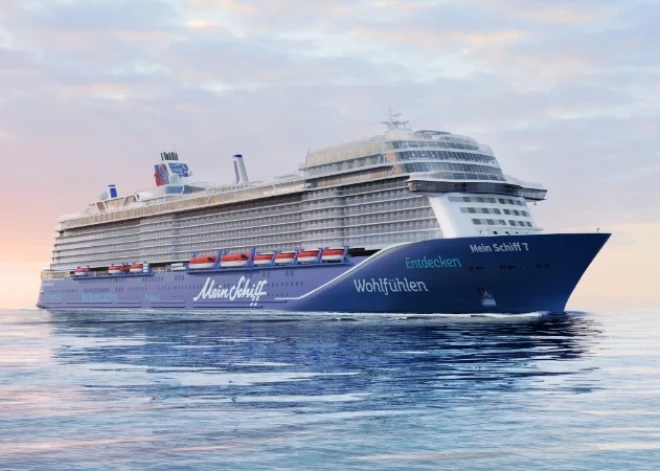 "Mein Schiff 7" uz Rīgu sestdien atvedīs 2879 kruīza tūristu no dažādām Vācijas pilsētām.