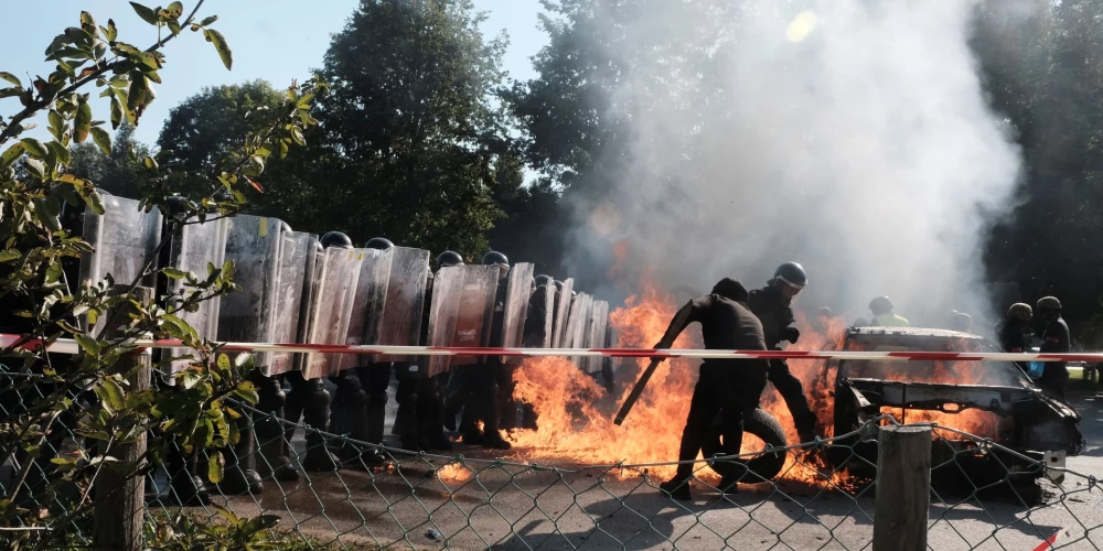 Valsts prezidents Edgars Rinkēvičs šodien Kārsavā apmeklēja militārās mācības ''Namejs 2024''.