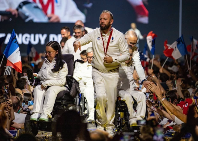 Šovakar notiks Parīzes paralimpisko spēļu noslēguma ceremonija