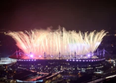 Paralimpisko spēļu noslēgšana Parīzes "Stade de France" (foto: Scanpix / The Associated Press)