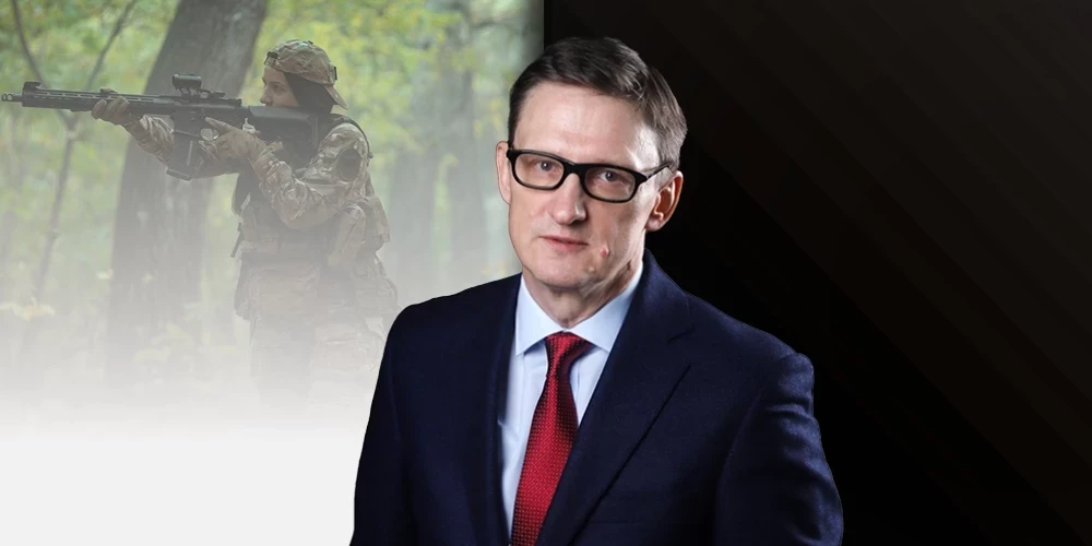 Писатель Юргис Лиепниекс.