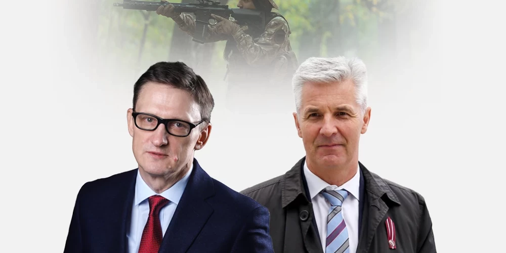 Jurģis Liepnieks un Artis Pabriks komentē iespējamo militāro dienestu sievietēm.