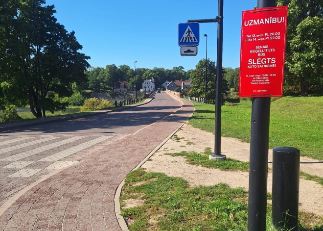 Nedēļas nogalē slēgs satiksmi uz slavenā Kuldīgas ķieģeļu tilta, garšu festivālā “Audz’s Kurzemē” svinot tā 150 gadu jubileju