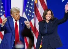 Donalds Tramps un Kamala Harisa