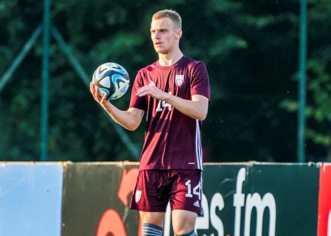 Latvijas U-21 futbola izlase Eiropas čempionāta kvalifikācijas turnīra mačā spēlē neizšķirti ar Īriju