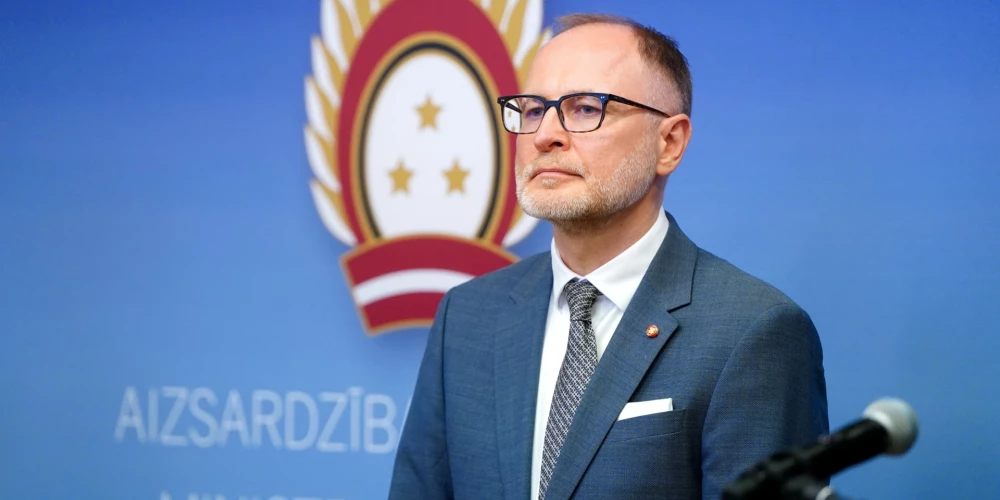 Aizsardzības ministrs Andris Sprūds.