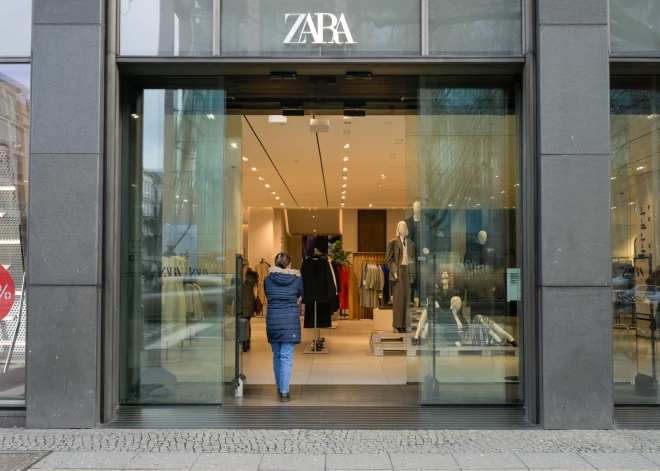 "Zara" īpašnieka "Inditex" pusgada peļņa sasniegusi rekordaugstu līmeni