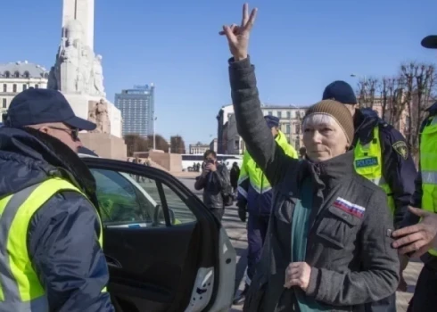 Prokremliskā aktīviste Jeļena Kreile.