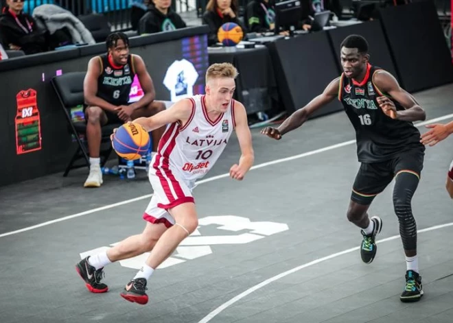 Latvijas 3x3 basketbola U-23 izlase Pasaules kausu sāk ar uzvaru un zaudējumu