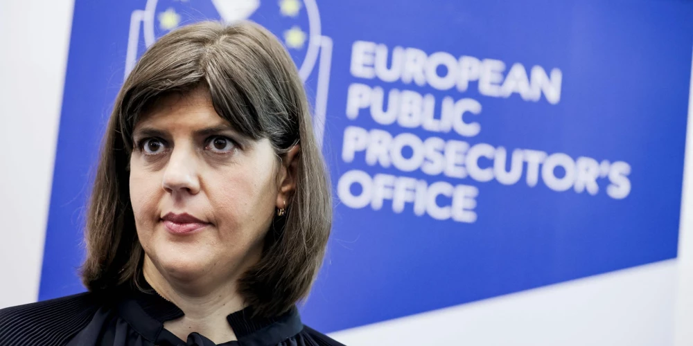EPPO galvenā prokurore Laura Kodruca Keveši.