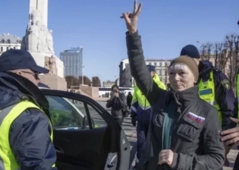 Prokremliskā aktīviste Jeļena Kreile.