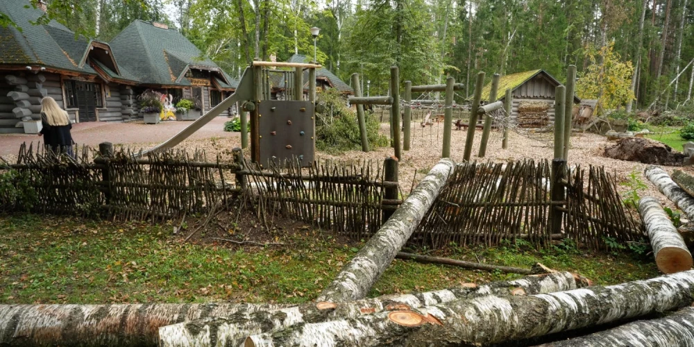 29.jūlija vētras postījumi Tērvetes dabas parkā.
