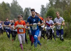  LČ orientēšanās maratonā starta foto.