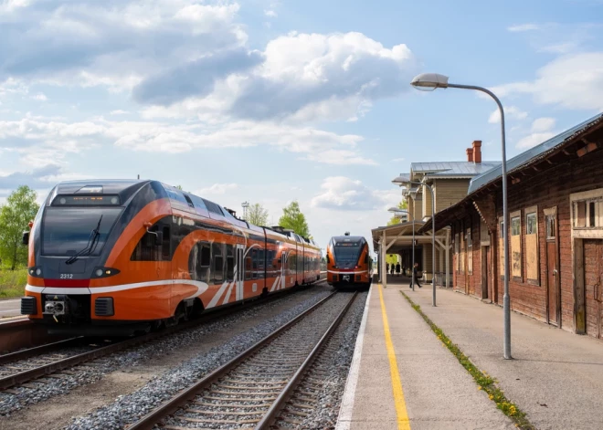 Pasažieru vilcienu satiksmi starp Tartu un Rīgu plāno sākt pavasarī