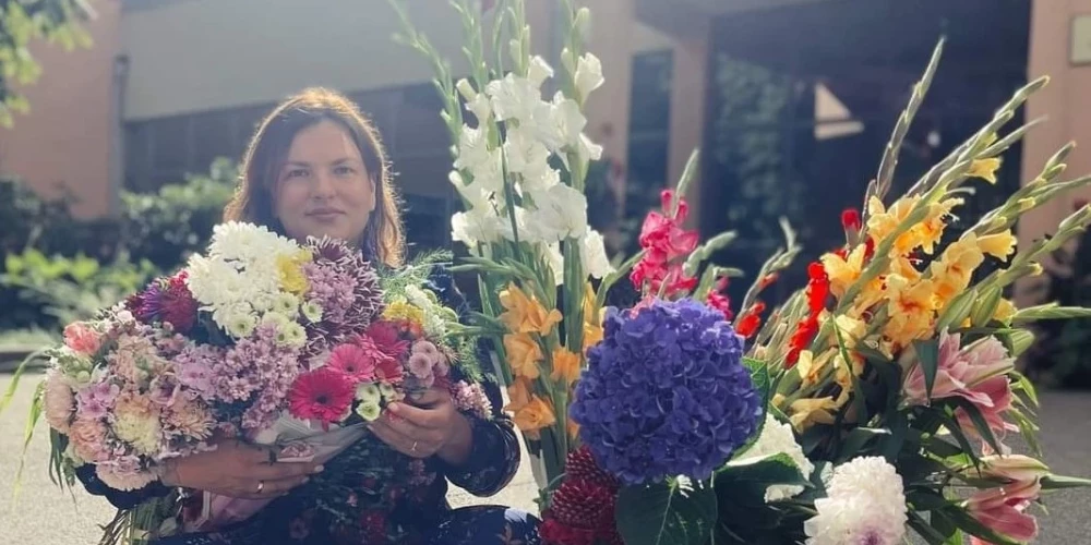 Jaunā skolotāja Marija 2. septembrī.