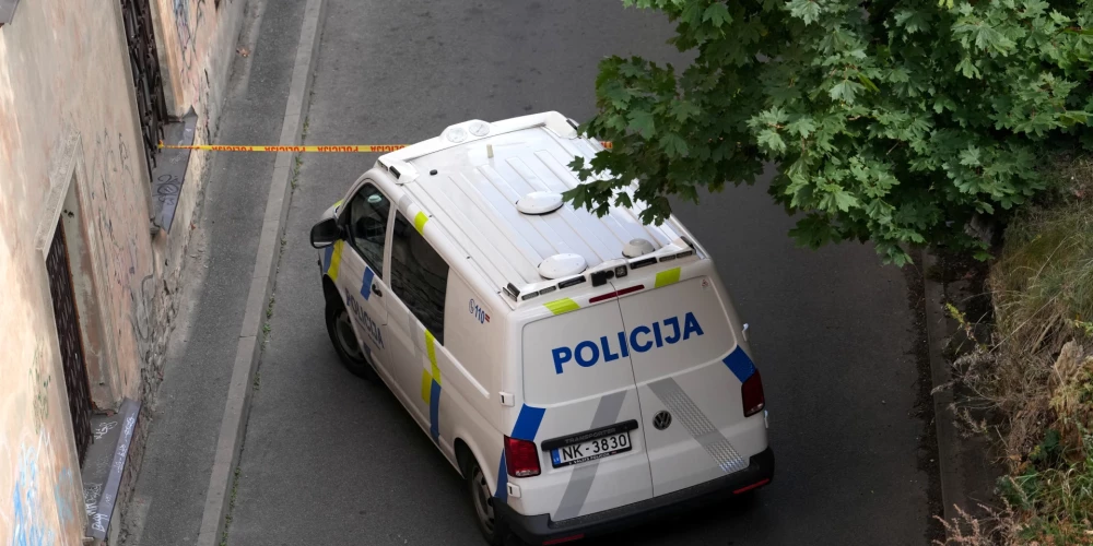 Valsts policijas automašīna./Ilustratīvs attēls.