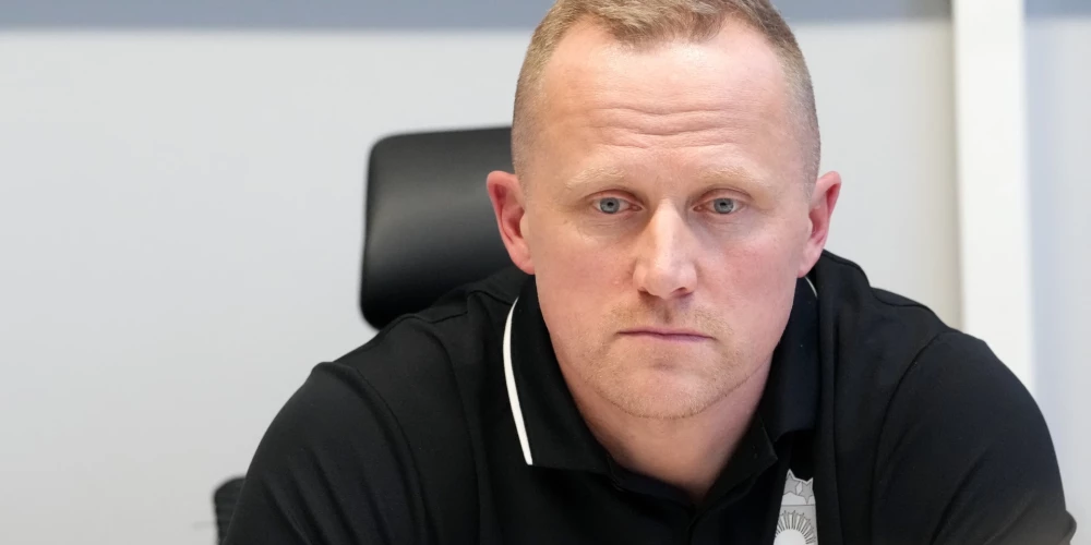 Latvijas U-20 izlases galvenais treneris Artis Ābols.
