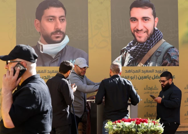 Libānā atkal sprāgst "Hezbollah" peidžeri un rācijas