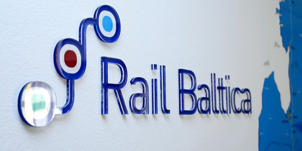 "Rail Baltica" logo.