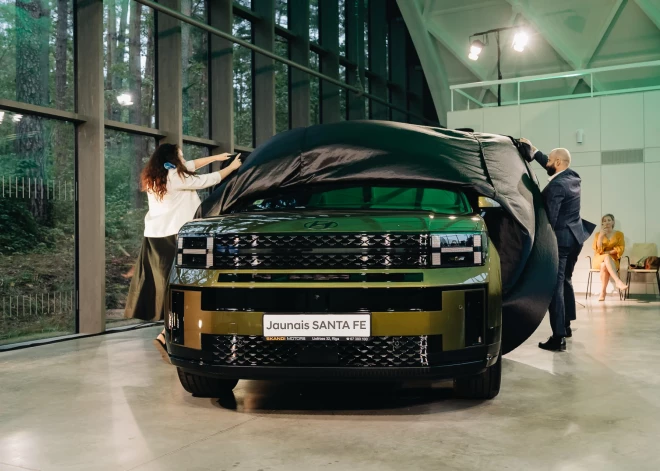 Svinīgā pasākuma SKANDI MOTORS prezentēja piektās paaudzes Hyundai Sanata Fe un atjaunoto Tucson modeli.