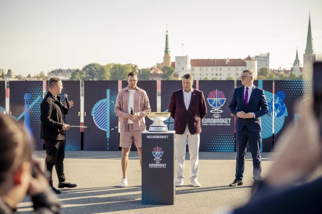 "Eurobasket" trofeja.