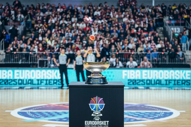 "Eurobasket" trofeja.