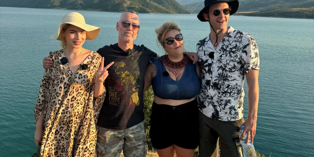 Kopīgā piedzīvojumā dosies visnotaļ kolorīta slavenību kompānija - mūziķe Katrīna Dimanta, aktieris Mārtiņš Upenieks, digitālā satura veidotāja Intrisha un multimākslinieks Horens Stalbe.