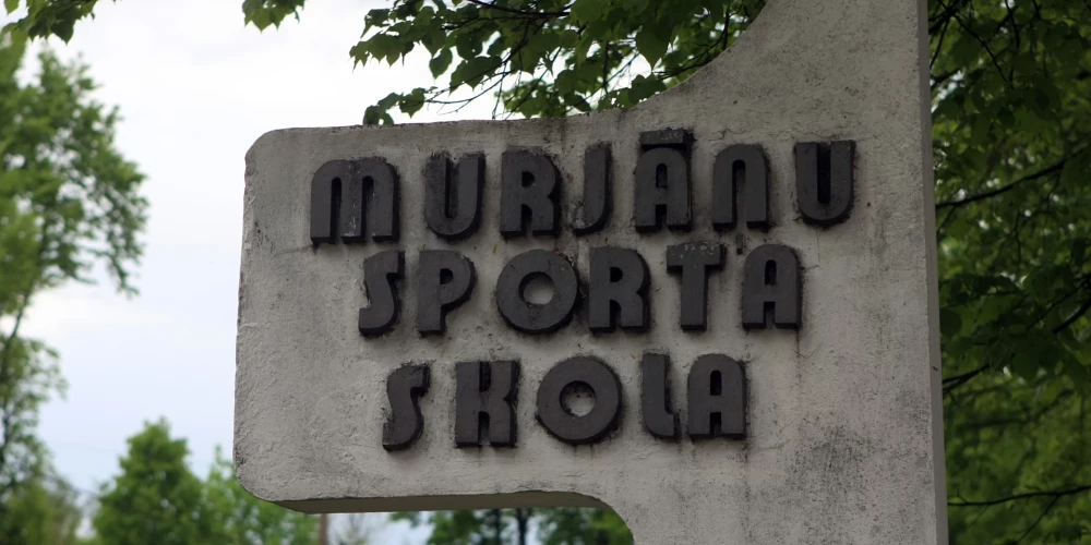 Norāde uz Murjāņu Sporta ģimnāziju.