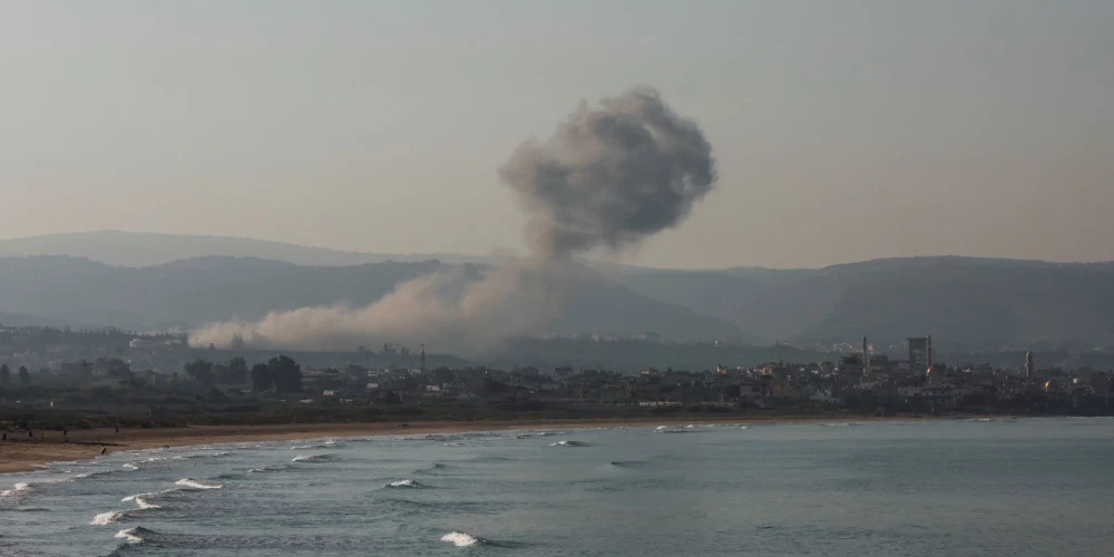 "Hezbollah" izšāvis ballistisko raķeti uz Telavivu.