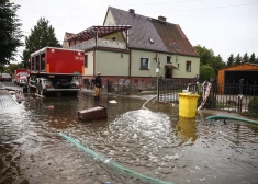 Polijā cīnās ar plūdiem pēc vētras "Boriss". 2024. gada 23. septembris.