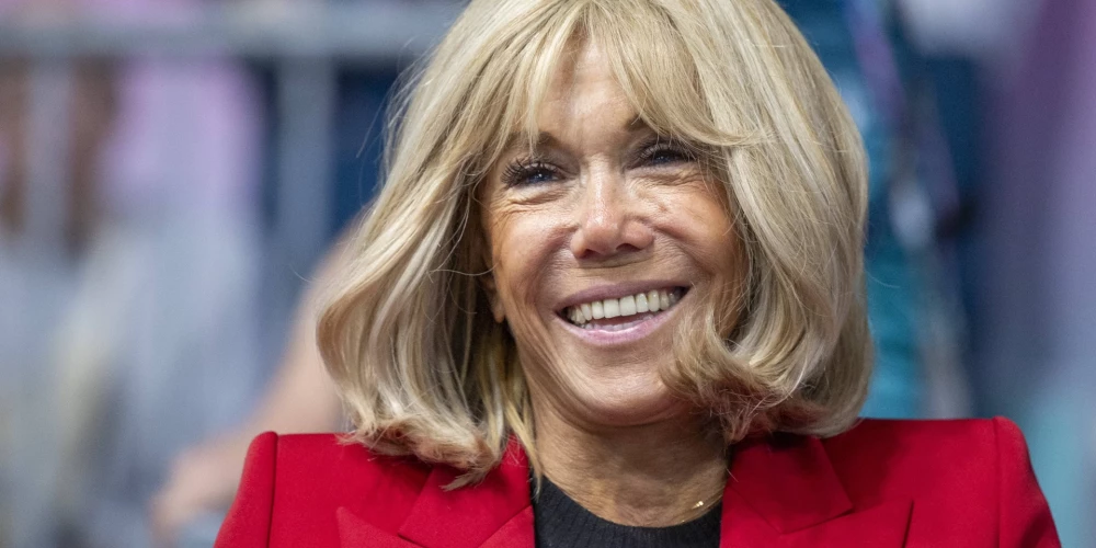 Francijas pirmā lēdija Brižita Makrona.