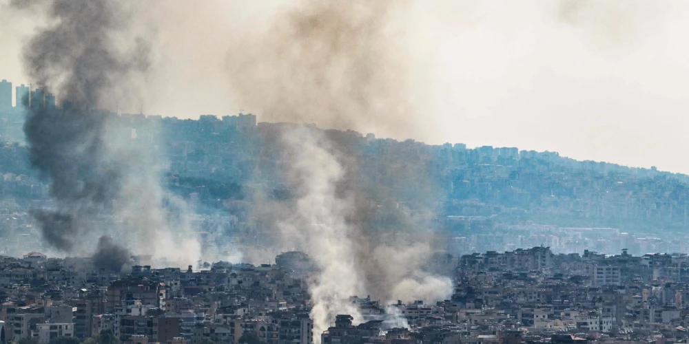 Uzbrukumi Beirūtā 2024. gada 28. septembrī.