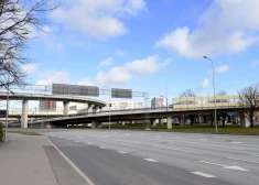 Slāvu maģistrālais transporta mezgls jeb Dienvidu tilta labā krasta pievedceļi.