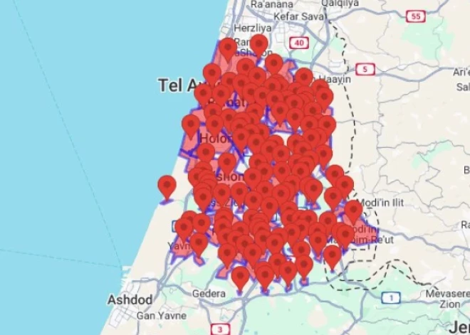 Visa Izraēla arābu teroristu raķešu apšaudē: kā daži izteiksmīgi attēli pasaka vairāk par garu aprakstu