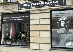 Militāro preču veikals "Militaryshop.lv" Brīvības ielā 132, Rīgā.