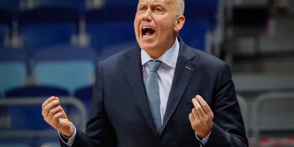 Rims Kurtinaitis spēles laikā.