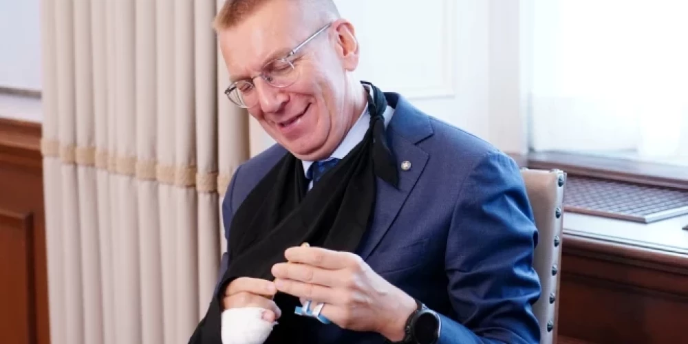 Президент Эдгар Ринкевич.