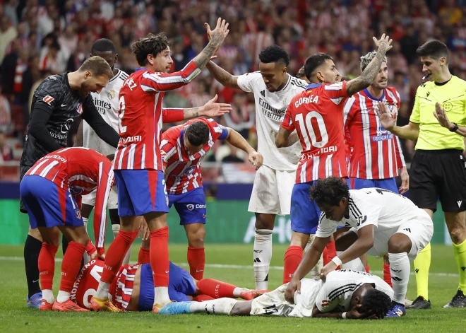 Eiropas čempions Robins Lenormāns guvis smadzeņu traumu un nevarēs palīdzēt Madrides "Atletico"