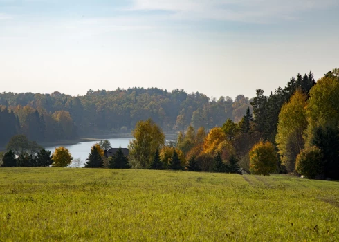 Rudens ainava Drabešu pagastā.