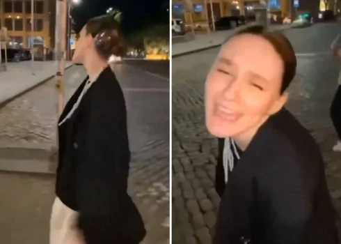 Грузин әйелін ұрып жатқан видео Грузин әйелін ұрып жатқан видео