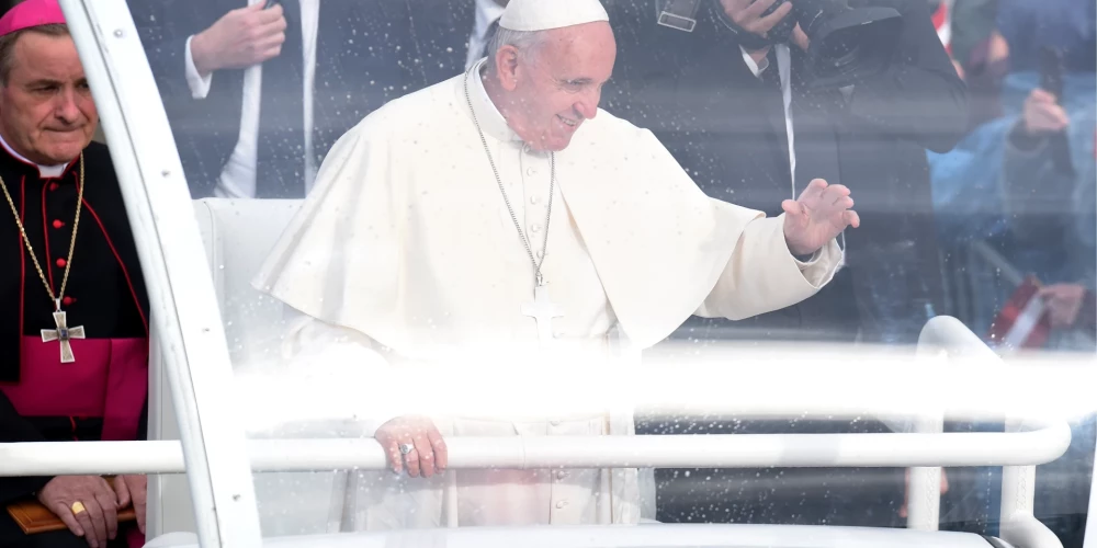 Viņa Svētība pāvests Francisks.