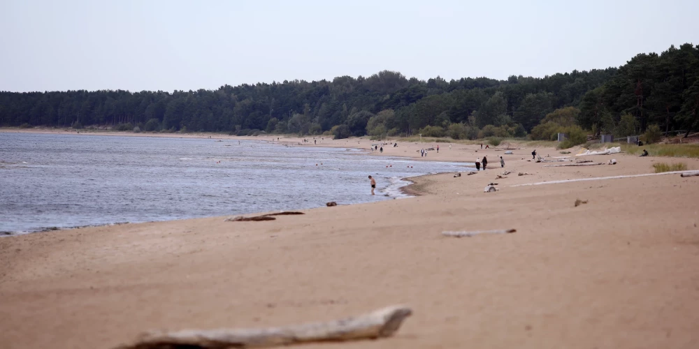 Побережье в Саулкрасты.