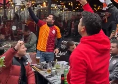 VIDEO, FOTO: turku līdzjutēji piedzied Rīgu, gatavojoties "Galatasaray" spēlei pret Latvijas čempioni RFS