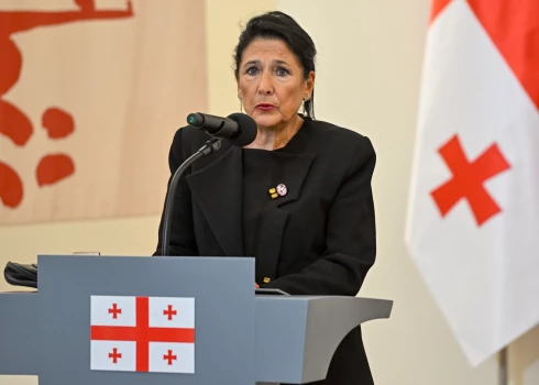 Gruzijas proeiropeiskā prezidente Salome Zurabišvili.