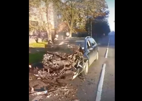 В пострадавшем автомобиле находились четыре человека.