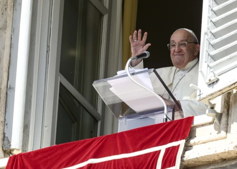 Romas Katoļu baznīcas pāvests Francisks.